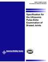 Picture of C3.8M/C3.8:2005 SPECIFICATION FOR THE ULTRASONIC EXAMINATION OF BRAZED JOINTS (HISTORICAL)