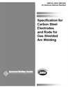 Picture of A5.18/A5.18M:2005 SPECIFICATION FOR CARBON STEEL ELECTRODES AND RODS FOR GAS SHEILDED ARC WELDING (HISTORICAL)