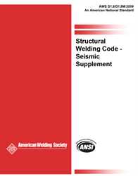 Picture of D1.8/D1.8M:2009 STRUCTURAL WELDING CODE-SEISMIC SUPPLEMENT (HISTORICAL)