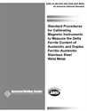 Picture of A4.2M:2006 (ISO 8249:2000 MOD) STANDARD PROCEDURES FOR CALIBRATING MAGNETIC INSTRUMENTS TO MEASURE THE DELTA FERRITE CONTENT OF AUSTENITIC AND DUPLEX FERRITIC-AUSTENITIC STAINLESS STEEL WELD METAL (HISTORICAL)