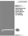 Picture of A5.34/A5.34M:2007 SPECIFICATION FOR NICKEL - ALLOY ELECTRODES FOR FLUX CORED ARC WELDING (HISTORICAL)