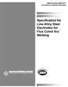 Picture of A5.29/A5.29M:2010 SPECIFICATION FOR LOW-ALLOY STEEL ELECTRODES FOR FLUX CORED ARC WELDING (HISTORICAL)