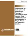 Picture of A10.1M:2007 SPECIFICATION FOR CALIBRATION AND PERFORMANCE TESTING OF SECONDARY CURRENT SENSING COILS AND WELD CURRENT MONITORS USED IN SINGLE-PHASE AC RESISTANCE WELDING (HISTORICAL)