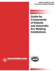 Picture of NEMA D16.2/D16.2M:2001 GUIDE FOR COMPONENTS OF ROBOTIC AND AUTOMATIC WELDING INSTALLATIONS (HISTORICAL)