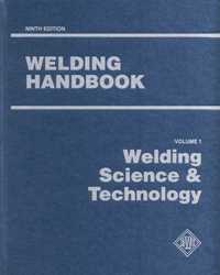 Picture of WHB-1.9 WELDING HANDBOOK VOLUME 1 - WELDING SCIENCE & TECHNOLOGY (AWS WHB-1.9) 
