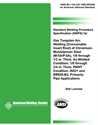 Picture of B2.1-5A-225:1999(R2009) STANDARD WELDING PROCEDURE SPECIFICATION (SWPS) FOR GAS TUNGSTEN ARC WELDING (CONSUMABLE INSERT ROOT) OF CHROMIUM-MOLYBDENUM STEEL, (M-5A/P-5A), 1/8 THROUGH 1/2 INCH THICK, AS-WELDED CONDITION (HISTORICAL)