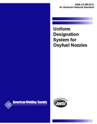 Picture of C4.5M:2012 UNIFORM DESIGNATION SYSTEM FOR OXYFUEL NOZZLES
