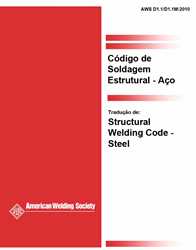Picture of D1.1/D1.1M:2010 CODIGO DE SOLDAGEM ESTRUTURAL - ACO (PORTUGUESE) 