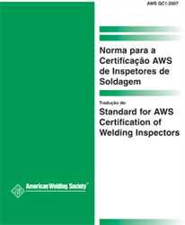 Picture of QC1:2007 NORMA PARA A CERTIFICACAO AWS DE INSPETORES DE SOLDAGEM (PORTUGUESE) 