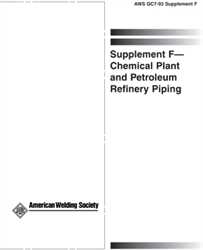 Picture of QC7:1993 SUPPLEMENT F, CHEMICAL PLANT AND PETROLEUM REFINERY PIPING 