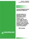 Picture of B2.1-1-204:1996(R2007) STANDARD WELDING PROCEDURE SPECIFICATION (SWPS) FOR SHIELDED METAL ARC WELDING OF CARBON STEEL, (M-1/P-1/S-1, GROUP 1 OR 2), 1/8 THROUGH 3/4 INCH THICK, E6010 (VERTICAL DOWNHILL ROOT WITH THE BALANCE VERTICAL UPHILL), AS-WELDED CONDITION
