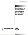 Picture of A5.4/A5.4M:2012 SPECIFICATION FOR STAINLESS STEEL ELECTRODES FOR SHIELDED METAL ARC WELDING (HISTORICAL)
