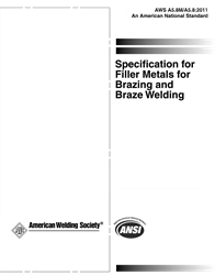 Picture of A5.8M/A5.8:2011 AMD1 SPECIFICATION FOR FILLER METALS FOR BRAZING AND BRAZE WELDING
