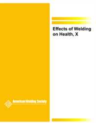 Picture of EWH-10 EFFECTS OF WELDING ON HEALTH