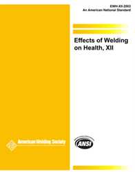 Picture of EWH-12 EFFECTS OF WELDING ON HEALTH