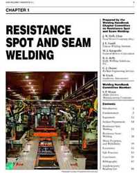 Picture of WHC3.01 RESISTANCE SPOT AND SEAM WELDING