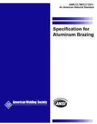 Picture of C3.7M/C3.7-2011 SPECIFICATION FOR ALUMINUM BRAZING (HISTORICAL)
