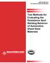 Picture of D8.9M:2012 TEST METHODS FOR EVALUATING THE RESISTANCE SPOT WELDING BEHAVIOR OF AUTOMOTIVE SHEET STEEL MATERIALS (HISTORICAL)
