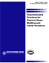 Picture of C7.1M/C7.1:2013 RECOMMENDED PRACTICES FOR ELECTRON BEAM WELDING AND ALLIED PROCESSES