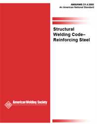 Picture of D1.4/D1.4M:2005 STRUCTURAL WELDING CODE  REINFORCING STEEL (HISTORICAL) 