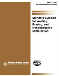 Picture of A2.4:2007 STANDARD SYMBOLS FOR WELDING, BRAZING, AND NONDESTRUCTIVE EXAMINATION (HISTORICAL)