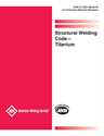 Picture of D1.9/D1.9M:2015 STRUCTURAL WELDING CODE-TITANIUM