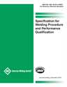 Picture of B2.1/B2.1M:2014-AMD1 SPECIFICATION FOR WELDING PROCEDURE AND PERFORMANCE QUALIFICATION (HISTORICAL)