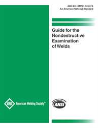 Picture of B1.10M/B1.10:2016 GUIDE FOR THE NONDESTRUCTIVE EXAMINATION OF WELDS