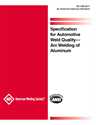 Picture of D8.14M:2017 SPECIFICATION FOR AUTOMOTIVE WELD QUALITY  ARC WELDING OF ALUMINUM