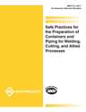 Picture of F4.1:2017 SAFE PRACTICES FOR THE PREPARATION OF CONTAINERS AND PIPING FOR WELDING, CUTTING, AND  ALLIED PROCESSES