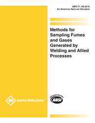 Picture of F1.1M:2018 METHOD FOR SAMPLING AIRBORNE PARTICULATES GENERATED BY WELDING AND ALLIED PROCESSES