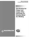 Picture of A5.6/A5.6M:2008(R2017) SPECIFICATION FOR COPPER AND COPPER - ALLOY ELECTRODES FOR SHIELDED METAL ARC WELDING