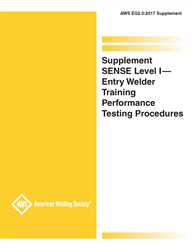 Picture of EG2.0:2017 SUPPLEMENT GUIDE TO THE TRAINING OF WELDING PERSONNEL; LEVEL 1 - ENTRY WELDER 