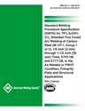 Picture of B2.1-1-020:2018 STANDARD WELDING PROCEDURE SPECIFICATION (SWPS) FOR 75% AR/25% CO2 SHIELDED FLUX CORED ARC WELDING OF CARBON STEEL, (M-1/P-1/S-1, GROUP1 OR 2), 1/8 THROUGH 1-1/2 INCH THICK, E70T-1 AND E71T-1, AS-WELDED OR PWHT CONDITION