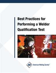 Picture of BPWQ  BEST PRACTICES FOR PERFORMING A WELDER QUALIFICATION TEST