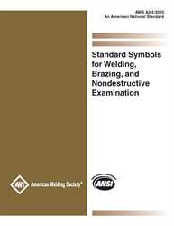 Picture of A2.4:2020 STANDARD SYMBOLS FOR WELDING, BRAZING, AND NONDESTRUCTIVE EXAMINATION