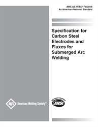 Picture of A5.17/A5.17M:2019 SPECIFICATION FOR CARBON STEEL ELECTRODES AND FLUXES FOR SUBMERGED ARC WELDING (HISTORICAL)