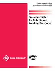 Picture of D16.5M/D16.5:2021 TRAINING GUIDE FOR ROBOTIC ARC WELDING PERSONNEL