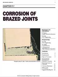 Picture of BHCF7 – Corrosion of Brazed Joints
