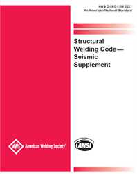 Picture of D1.8/D1.8M:2021 -STRUCTURAL WELDING CODE-SEISMIC SUPPLEMENT (HISTORICAL)