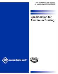 Picture of C3.7M/C3.7:2011 (R2022) SPECIFICATION FOR ALUMINUM BRAZING