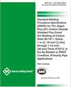 Picture of B2.1-1-234:2020-AMD1 - STANDARD WELDING PROCEDURE SPECIFICATION (SWPS) FOR 75% ARGON PLUS 25% CARBON DIOXIDE SHIELDED FLUX CORED ARC WELDING OF CARBON STEEL , IN THE AS-WELDED OR PWHT CONDITION, PRIMARILY PIPE APPLICATIONS (2ND PRINTING)