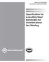 Picture of A5.5/A5.5M:2022 SPECIFICATION FOR LOW-ALLOY STEEL ELECTRODES FOR SHIELDED METAL ARC WELDING