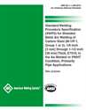 Picture of B2.1-1-208:2019 STANDARD WELDING PROCEDURE SPECIFICATION (SWPS) FOR SHIELDED METAL ARC WELDING OF CARBON STEEL, (M-1/P-1/S-1, GROUP 1 OR 2), 1/8 THROUGH 1-1/2 INCH THICK, E7018, AS-WELDED OR PWHT CONDITION (PRIMARILY PIPE APPLICATIONS)
