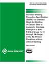 Picture of B2.1-1/8-014:2002 (S2022) - STANDARD WELDING PROCEDURE SPECIFICATION (SWPS) FOR SHIELDED METAL ARC WELDING OF CARBON STEEL TO AUSTENITIC STAINLESS STEEL (M-1 TO M-8/P-8/S-8, GROUP 1), 10 THROUGH 18 GAUGE, WITH OR WITHOUT BACKING