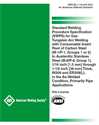 Picture of B2.1-1/8-230:2023-SWPS FOR GAS TUNGSTEN ARC WELDING WITH CONSUMABLE INSERT ROOT OF CARBON STEEL (M-1/P-1, GROUPS 1 OR 2) TO AUSTENITIC STAINLESS STEEL (M-8/P-8, GROUP 1), 1/16 IN [1.5 mm] THROUGH 1-1/2 IN [38 mm] THICK, IN309 AND ER309(L), AS-WELDED CONDITION, PRIMARILY PIPE APPS