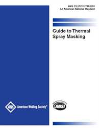 Picture of C2.27/C2.27M:2025 - GUIDE TO THERMAL SPRAY MASKING