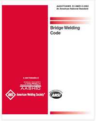 Picture of AASHTO/AWS D1.5M/D1.5:2025 - BRIDGE WELDING CODE
