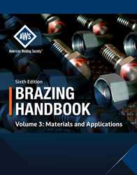 Picture of BRH:2025 BRAZING HANDBOOK, 6TH EDITION, VOL 3 MATERIALS AND APPLICATIONS
