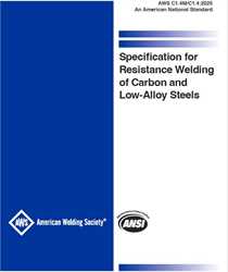 Picture of C1.4M/C1.4:2025 - SPECIFICATION FOR RESISTANCE WELDING OF CARBON AND LOW-ALLOY STEELS